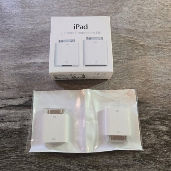 Apple Other - Apple iPad Camera Connection Kit MC531ZM/A – 30-Pin – 1 Set – A1362/A1358 –...